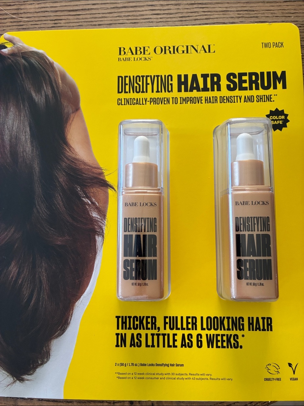 Babe Original Densifying Hair Serum - 2 Pack (Gold)